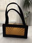Evans Carryall Compact Handbag purse-vtg -1940   s-in Original Box-rare