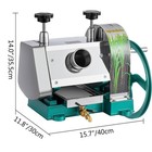 Commercial Sugar Cane Juicer Machine Juice Squeezer Sugarcane Press Extractor