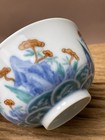 Antique Chinese Qing Famille Verte Floral Bowl - Guangxu Mark