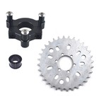 Black 1    1 5  Cnc Adapter 36t Sprocket Fits 80cc 2 Stroke Motorized Bicycle