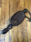 Antique Wooden Anchor Snatch Block Pulley Farm Tool Nautical Ship Sailing Boat