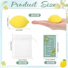 Bath Bombs Lemon 100 Sets Bridal Shower Decorations