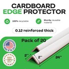 Idl Packaging 2    X X 24    Cardboard Edge 2w  X 24l   White 
