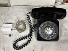 Vintage Western Electric bell System Black Rotary Phone 500 Desk home Telephone