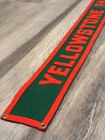 Antique Yellowstone National Park Wool Banner