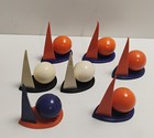 Vintage 1939 New York World s Fair Trylon   Perisphere Salt Pepper Shaker