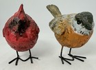 Two Spring Birds Cardinal   Bullfinch Figures 4 5   