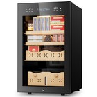 Electric Humidor Cooler Cabinet For 500 Count Cooling   Heating Temp Control 65l