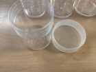 24  New Whitman Round Coin Tubes For Half Dollars Made In Usa