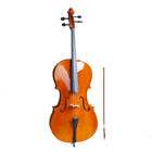 4 4 Cello Bag Bow Rosin Bridge Natural Accessories For Cellists