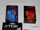 Lot Of 6 New Jvc   Tdk Vhs-c Blank Video Cassette Tapes--t20 t30  t40