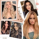 One Piece Thick 100  Real Natural Clip In As Human Hair Extensions Full Head Hyt