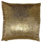 Decorative Pillow Covers 16x16 Sequins Gold Sparkle Pack Of 2