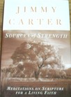 President Jimmy Carter Autographed Autograph Signed Sources Of Strength Book Jsa