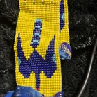 A Beaded Belt  Native American Style No Missing Beads Added On Ties