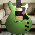 Green Electric Guitar Junior Rosewood Fretbosrd Bone Nut Rounded Fret Edge 22f
