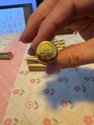 Lipstick Tube - Vintage Revlon -  little Gold Case  - Lustrous Line
