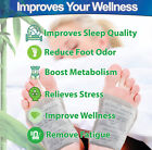 Japanese Foot Cleanse Detox Pads Natural Organic Feet Relief Health Care Patch
