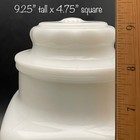 Jeannette Glass Spice Of Life Compatible Milk Glass Canister Made In Usa 9 25 t