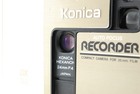  near Mint W  Case  Konica Recorder Gold 35mm Half Frame Film Camera From Japan