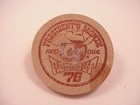 Vintage Red Owl Food Stores  Presidents Month Round Up Wood Chip 1976