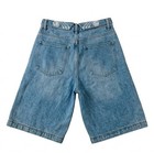 Elkassllc White Floral Embroidered Cargo Jorts - Baggy Utility Shorts Nwt