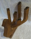 Vintage Wood Bird Expandable Advent 5 Candle Holder