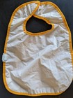 Set Of 6 Terry Cloth Baby Bibs Waterproof Backing Hook Loop Multicolor Toddler