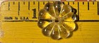 10 Vintage Chandelier Clear Glass Crystal Replacement Flower Daisy Rosettes 1 