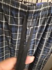 Fruit Of The Loom Mens Sleepwear Lounge Blue Plaid Flannel Pants Size Xl 40-42