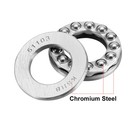 3pcs 17x30x9mm 51103 Single Direction Thrust Ball Bearings Chrome Steel