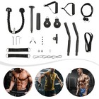 Fitness Cable Lat Pulley System Pull Down Machine Attachments Workout Equipment