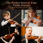 Eastar Eva-330 Violin 4 4 Full Size Solid Wood Fiddle   Hard Case Shoulder Rest