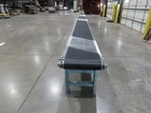 Hytrol 18 x 50  Slider Bed Conveyor 15 5  Belt 2hp 3ph Center Drive 53fpm