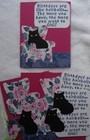 Stampin Up Card Kit Funny Birthday Kitty Cat Hairball Happy Birthday Silly Humor