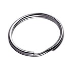 1  25mm Stainless Steel Round Split Key Rings Keychain Rings  100 Pcs