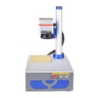 Raycus 30w Qs Fiber Laser Marking Engraver Machine 200 200mm For Metal Foldable