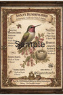 Set Of 4 Vintage Style Bird Posters Wall 8 5 x 11 