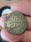 France Charles Vii  the Victorious  Blanc    La Couronne Medieval Hammered Coin