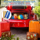 22 Pack Aluminum Luggage Tags With Name Id Card For Travel Luggage Baggage