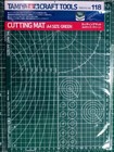 Tamiya Craft Tools Cutting Mat  a4 Size green  74118
