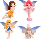 Small Fairy Figurines  Miniature Fairy Garden Accessories  Mini Pond Bridge  Mic