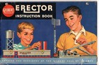 Gilbert Erector Set  American Science Series  Motor  Instructions  Used 1959