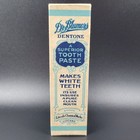 Dr  Blumers Dentone Tooth Paste Box Lincoln Chemical Works Dental Apothecary