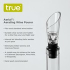 True Aerial Wine Aerator Pourer Spout For Standard Red Set Of 1  Clear 