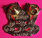 Hard Rock Cafe Indianapolis 1st Anniversary Checkered Flag Gift Certificate Pin