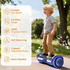 Commugo Hoverboard Bluetooth Speaker Electric Hoverboard Scooter Ul 2272 For Kid