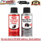 Crc 05111 Maf Mass Air Flow Sensor   Throttle Body Intake Cleaner Twin Pack Kit