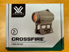 New Vortex Crossfire 2 Moa Red Dot Sight Scope 2 mounts Tan Auth dealer Cf-rd2-t