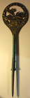 Antique Loyal Order Of Moose 24  Brass Grave Marker - Port Chester Ny Lodge 198